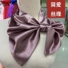 Silk scarves, versatile magic scarves, work attire, small neckerchiefs, Korean version flight attendants, bank front desk, 4S store scarves, ladies Specification image